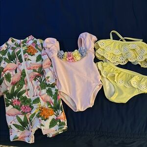Janie and Jack Baby girl swimsuits